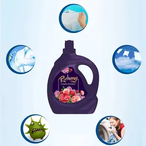 Wholesale 5L brand names Good Perfume Clothes Wash Liquid laundry Detergent for Strong Effective Stains Removal