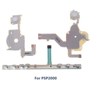 SYYTECH L R Düğmesi Ses Şeridi İletken Film Flex Kablo PSP3000 <span class=keywords><strong>PSP</strong></span> 3000 Onarım Parçaları Değiştirme - Product Image 5