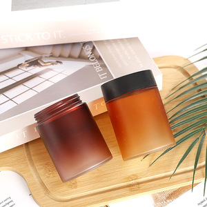 Frosted Gradient hương liệu Balm chai vít nắp sậy khuếch tán UV tráng xe nhà cao màu bao bì Jar đồ trang trí thủy tinh - Product Image 4