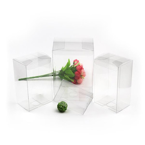 Personalizado Universal claro transparente de la caja de <span class=keywords><strong>pastel</strong></span> bufanda paquete regalo juguete de plantas Exposición de paquete de PVC cajas - Product Image 1