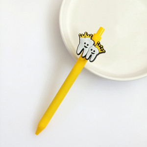 Stylo de <span class=keywords><strong>dentiste</strong></span> en plastique multicolore, motif infirmière de dessin animé, cadeau d'appréciation pour les dentistes, mignon et doux, pour les infirmières - Product Image 5