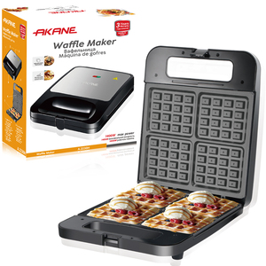 <span class=keywords><strong>Sandwichera</strong></span> Eléctrica AKANE de 1400W, Parrilla Eléctrica de Doble Cara con Placas Antiadherentes y Calor Uniforme para Desayunos y Meriendas Rápidos - Product Image 5