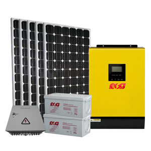 ESG 5kw 10kw 20KW 50KW 100KW 500KWオフグリッドソーラーハイブリッド太陽光発電システムソーラーキット価格表 - Product Image 5