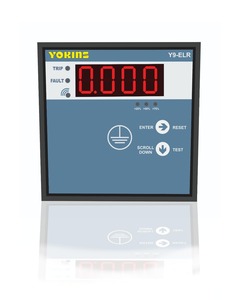 Relais de protection contre les fuites à la terre Yokins Y9-ELR 30mA-30A AC, 45-270V AC/DC, 96x96mm pour montage sur panneau - Product Image 4