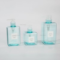 Récipient vide de crème de bouteille de shampooing de lotion pour le corps d'animal familier fait sur commande Offre Spéciale d'emballage cosmétique avec la capacité de la pompe 50ml-650ml