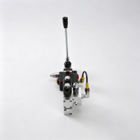 Vanne de commande directionnelle hydraulique pilotée par joystick, 4 voies, pour excavatrice, chargeuse forestière, OEM, directement de l'usine
