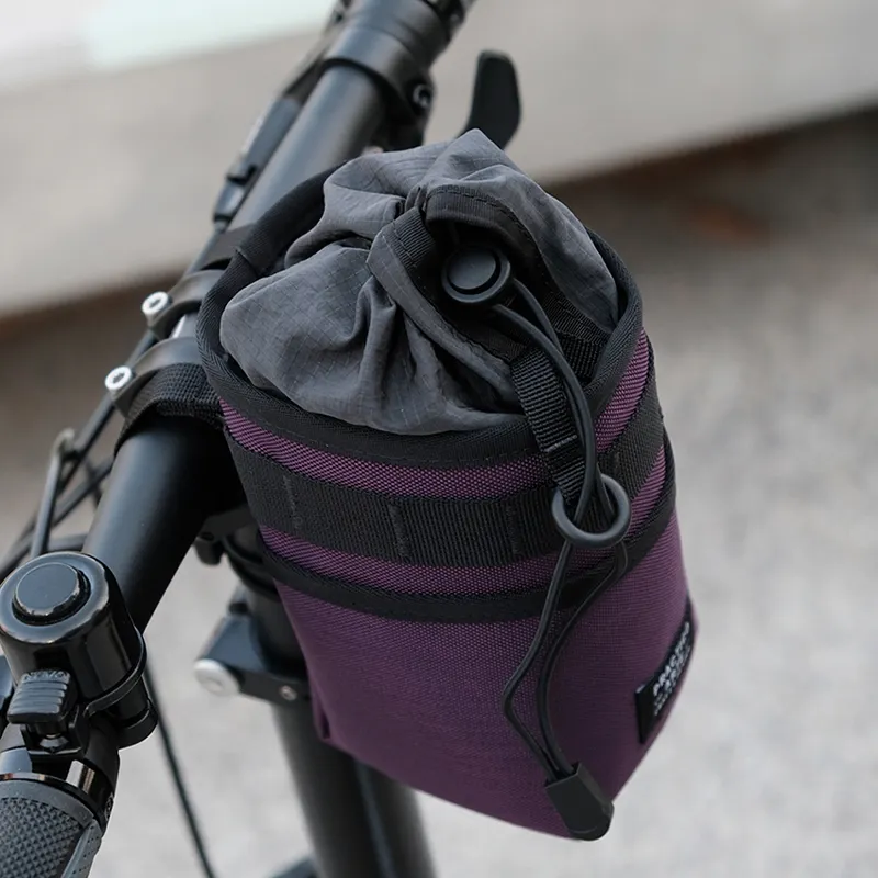 Bestseller Isolierte Fahrrad flaschen halter Lenker Taschen Fahrrad becher Getränke zubehör Aufbewahrung tasche Fahrrad Stiel Tasche