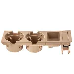 Multifunctional Cup Holder With Coin <b>Box</b> For BMW E46 3 Series 1998-2006 Center <b>Stack</b> Plastic Black Gray Beige - Product Image 4