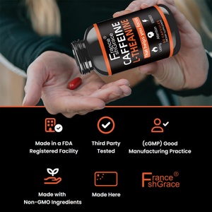 Cápsulas de Cafeína de Alta Calidad con 100mg de L-Teanina, 60 Cápsulas, Favorecen la Energía y la Concentración, Suplemento de Cafeína de Larga Duración - Product Image 5