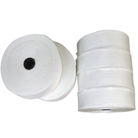 Ruban isolant en fibre de verre tricoté non alcalin, haute résistance, résistant à la chaleur, certifié ISO9001, marque Jinzhi, pour usage électrique