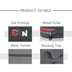 Estuche Rígido Personalizado para Estetoscopio Littmann, Estuche para Herramientas de Cardiología Inteligente Negro con Bolsa de Gran Capacidad, Almacenamiento de Dispositivos Médicos para Enfermeras - Product Image 5