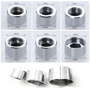 Adaptador de grifo de latón de 24 mm NPT con rosca hembra a rosca hembra, conector de grifo con aireador para purificador de agua de baño y cocina - Product Image 3