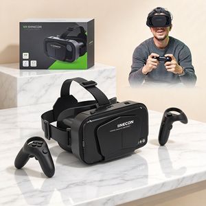 <span class=keywords><strong>Casque</strong></span> VR <span class=keywords><strong>portable</strong></span> avec revêtement anti-lumière bleue, compatible avec les smartphones de 5 à 7,2 pouces, lunettes de réalité virtuelle, jeux, fitness, réglable - Product Image 1