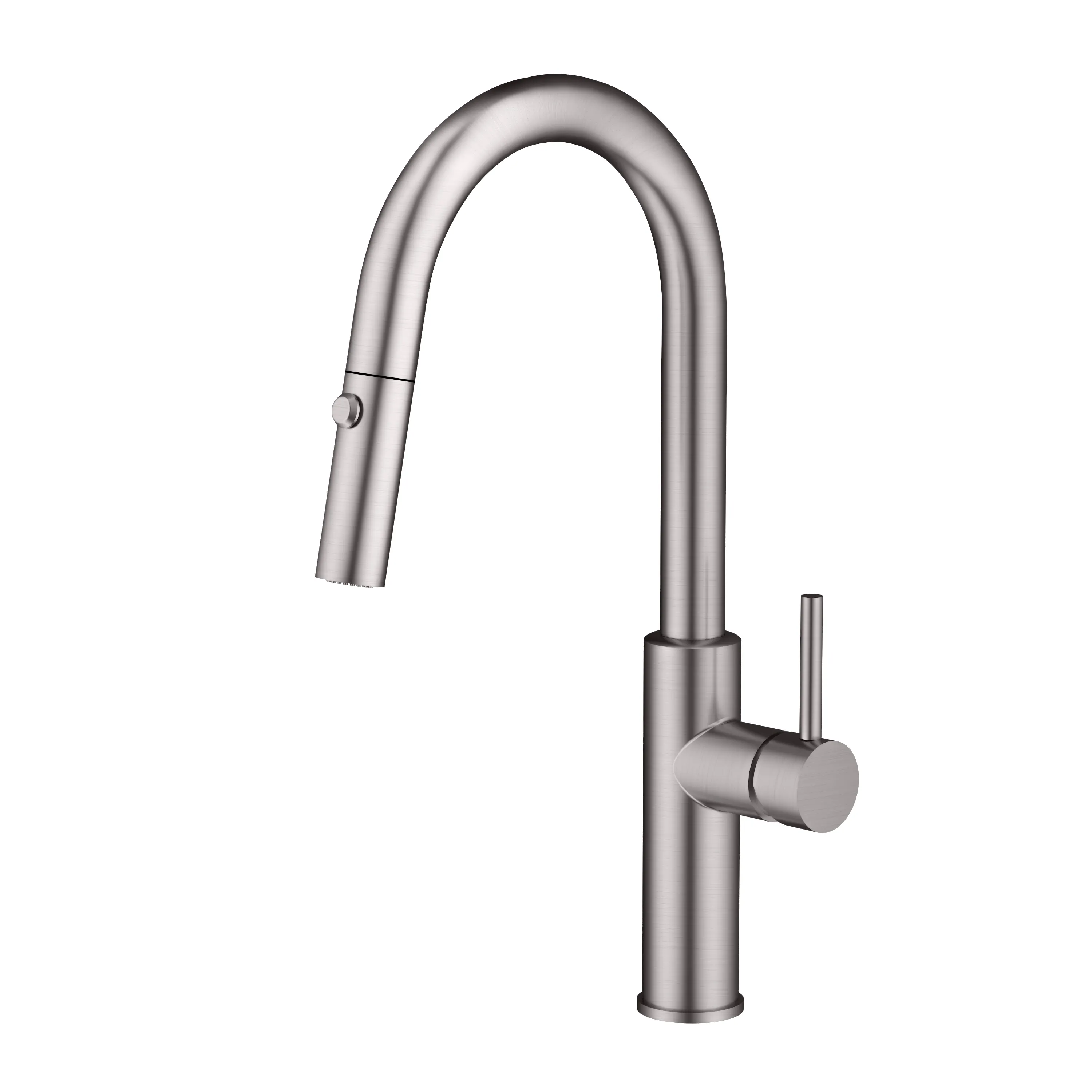 Modern torneira gourmet Flexible Pull Out Faucet Kitchen Copper Hot Cold Water Sink Faucet Pull Out Down Kitchen Taps