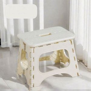 Plastic Folding Garden Chair <b>Iron</b> Frame Portable Outdoor Bedroom Use Thickened Space-saving Design <b>Lightweight</b> PP Material - Product Image 6