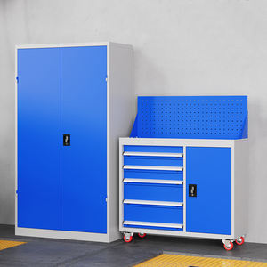กล่องเครื่องมือโลหะทรงสูงตู้เก็บเครื่องมือตู้เครื่องมือพร้อมล้อเลื่อนจากประเทศจีน - Product Image 4