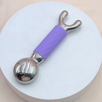 Globes de glace robotisés en acier inoxydable pour massage facial par cryothérapie, raffermissement de la peau, réduction des gonflements, instrument de beauté pour les soins de la peau