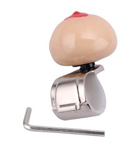 Pomello Decorativo in Resina per Volante <span class=keywords><strong>Auto</strong></span>, Manopola Girevole Stile Suicide - Product Image 1