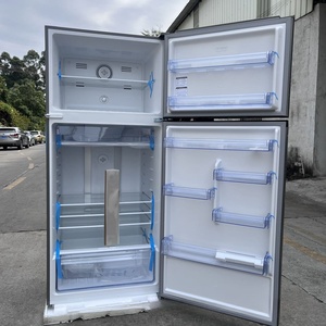<span class=keywords><strong>Frigorifero</strong></span> Portatile <span class=keywords><strong>a</strong></span> Doppia Porta in Acciaio Inossidabile da 635L per Uso Domestico con Compressore Solare - Product Image 4
