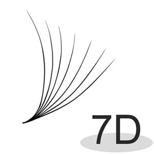 Venta al por mayor 7D coreano PBT base puntiaguda estrecha ventilador prefabricado extensiones de pestañas fábrica calor unido Vietnam hecho - Product Image 6