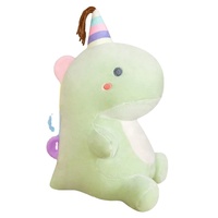 Jouets en peluche de dinosaure doux de haute qualité animaux en peluche de dessin animé en gros pour les cadeaux de vacances des enfants et les articles promotionnels
