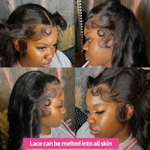 Parrucca 13x4 HD Lace Front in Capelli Umani Indiani Grezzi, 100% Non Lavorati, per Boutique di Bellezza Professionali - Product Image 3