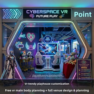 Salle d'arcade VR tendance, lieu de sport intérieur célèbre sur internet, centre commercial, salle de jeux électroniques pour enfants - Product Image 3