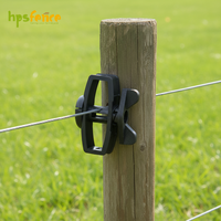 Aislante de Esquina para Cercas Eléctricas, Alta Resistencia y Resistente a los Rayos UV, Ideal para Postes de Esquina y Rendimiento Duradero