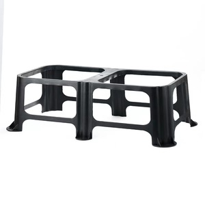 Juego de Contenedores de Basura de 30L y 50L, Rectangulares, para Clasificación de Residuos, Uso en Interiores y Exteriores, con Soporte, para Uso Residencial y en la Calle - Product Image 3