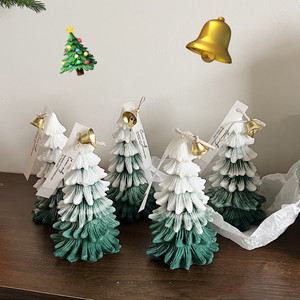 Venta al <span class=keywords><strong>por</strong></span> <span class=keywords><strong>mayor</strong></span> caja de regalo árbol de Navidad vela perfumada Navidad piña decoración del hogar modelado vela perfumada de Navidad - Product Image 2