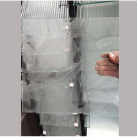 Verre cannelé Moru transparent de première qualité, style chinois, 4mm-12mm, de l'usine de verre Hangxing du Shandong