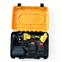 Meuleuse d'angle sans fil industrielle portable OEM/ODM 21V, sans balais, avec batterie 1,5 Ah et surface de polissage de 100 mm