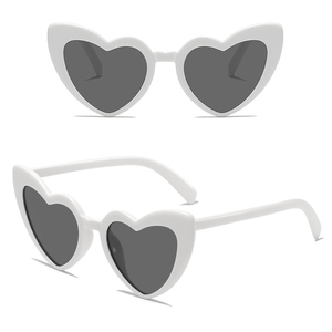 Gafas de Plástico en Forma de Corazón para Adultos, Decoración para Halloween, Bodas y Fiestas, Accesorios para Fotos, Reutilizables - Product Image 1