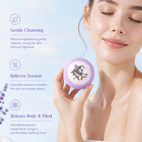 Bombe de bain parfumée à la lavande KORMESIC 50g – Vente en gros – Boule de sel de bain naturelle effervescente – Aromathérapie apaisante – Bombes de bain pétillantes pour spa