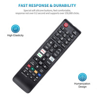 Nuevo Control Remoto Inteligente BN59-01315A de Repuesto para Televisores Samsung UN55RU710D UN58RU7100 LED LCD HDTV