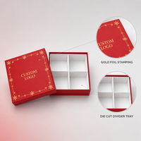 Boîtes cadeaux personnalisées de luxe pour biscuits, en papier rigide, pour mariage, fêtes, emballage de cadeaux sucrés
