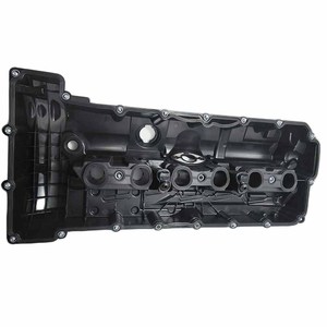 OE 11127552281อะไหล่รถยนต์ฝาครอบวาล์วเครื่องยนต์ฝาสูบสำหรับ <span class=keywords><strong>BMW</strong></span> 325i <span class=keywords><strong>530i</strong></span> 523i <span class=keywords><strong>N52</strong></span> <span class=keywords><strong>N52</strong></span> 1 3 5 6 7ชุด - Product Image 2