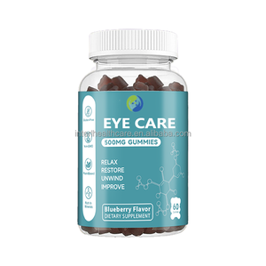 Ausreson Eye Care <b>Gummies</b> <b>Vitamins</b> Supplement Blueberry Zeaxanthin Beta Carotene Lutein Eye Care Gummy - Product Image 1