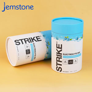 Tube de papier d'emballage imprimé en couleur personnalisé pour traitement de conception personnalisée avec couvercle - Product Image 5