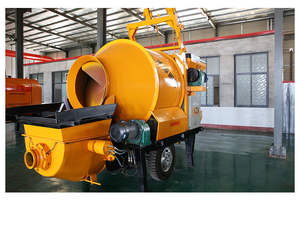 Camión Mezclador de Concreto Móvil Diésel con Bomba, Motor y Componentes Centrales del Rodamiento, Bomba de Concreto Tipo Remolque - Product Image 3