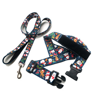 Weaver, superventas, correa para perro mascota, diseño personalizado, sublimación impresa, juego de Correa y arnés de nailon para perro - Product Image 1