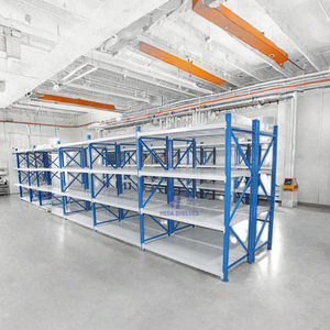 Equipo de almacenamiento de servicio medio/pesado, almacén, Industrial recubrimiento en polvo, herramienta de hierro de acero para carga, estantes de almacenamiento apilables para supermercados - Product Image 2