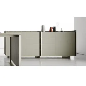 उच्च गुणवत्ता इतालवी डिजाइन मध्य-कार्यकारी कार्यालय कैबिनेट में जंगली आधुनिक शैली इटली कार्यालय फर्नीचर में किए गए
