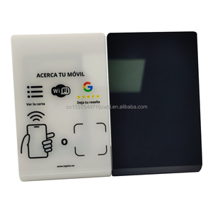 NFC Googleレビューカード13.56mhz防水厚いアクリルカードプログラマブルNFCスマートカードソーシャルメディア用レビュースタンド - Product Image 2