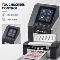 Machine de découpe d'étiquettes à alimentation automatique A3MAX2, découpe de contour CCD, force de 2000g, largeur de 330mm pour autocollants et étiquettes en papier