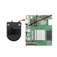 Horloge matérielle RTC de 5e génération pour Raspberry Pi, batterie RTC pour Raspberry Pi 5, connecteur d'alimentation de batterie
