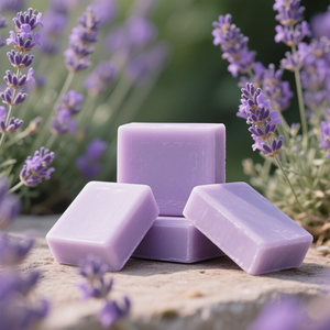 Barra de jabón corporal facial hidratante exfoliante de aceite esencial de lavanda de limpieza profunda - Product Image 5