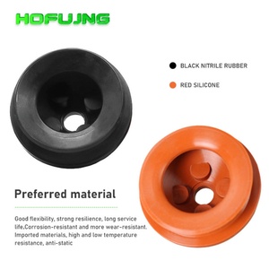 VB Series Corrugated <b>Silicone</b> Suction Cup Custom <b>Rubber</b> with Screw Vacuum Suction Cups SUZHOU HOFUJNG - Product Image 3