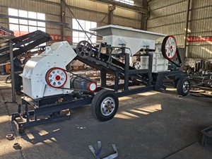 Giá thấp công suất cao DIESEL điện thoại di động máy nghiền búa với màn hình - Product Image 2