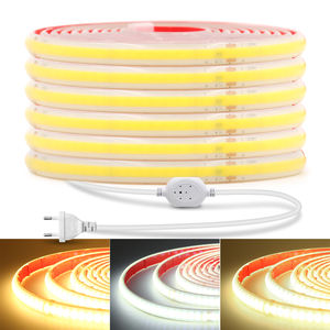 Bande <span class=keywords><strong>LED</strong></span> COB AC <span class=keywords><strong>220V</strong></span> IP65 Étanche ABS Blanc 3000K 4000K 6000K Utilisation Intérieure <span class=keywords><strong>Ruban</strong></span> Flexible <span class=keywords><strong>LED</strong></span> Néon 1M-35M - Product Image 4